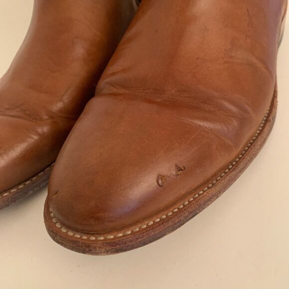 Nisolo Everyday Chelsea Boot Saddle Brown Leather Men's 13 - Picture 9 of 10